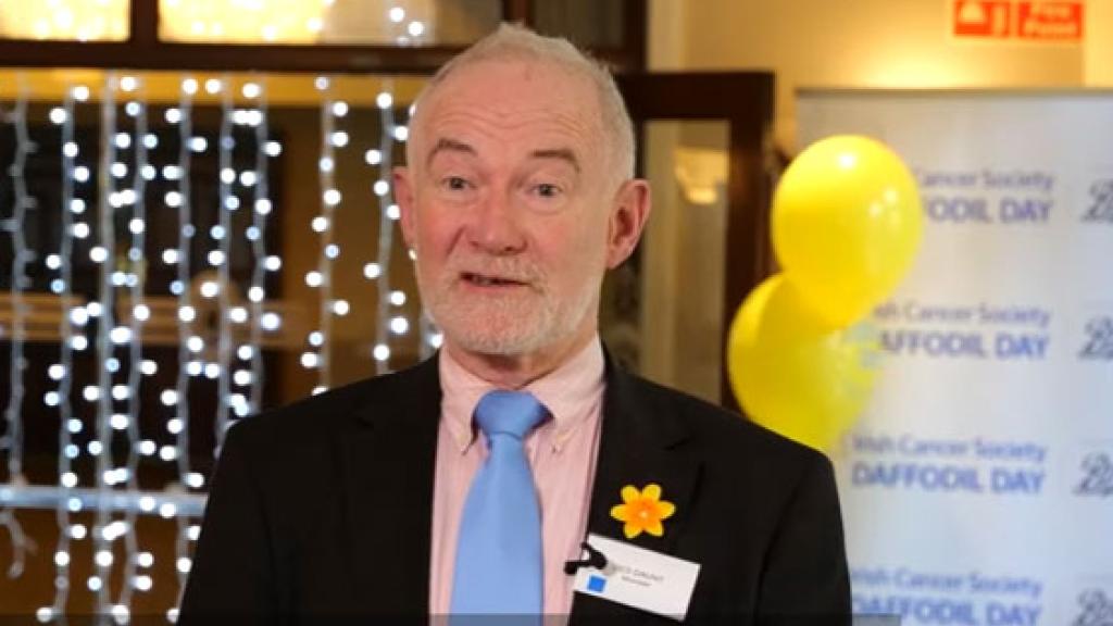 Daffodil Day volunteer Des Daunt, Waterford