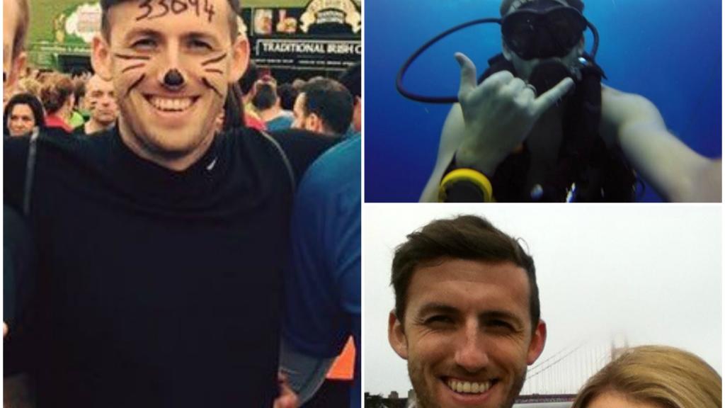 Bowel cancer survivor Robbie