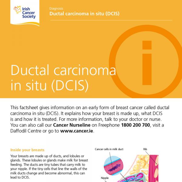 Ductal carcinoma in situ factsheet