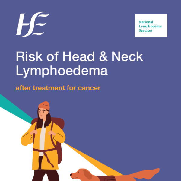 Cover of head and neck lymphoedema booklet