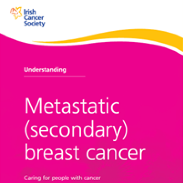 Cover of the metastatic breast cancer booklet